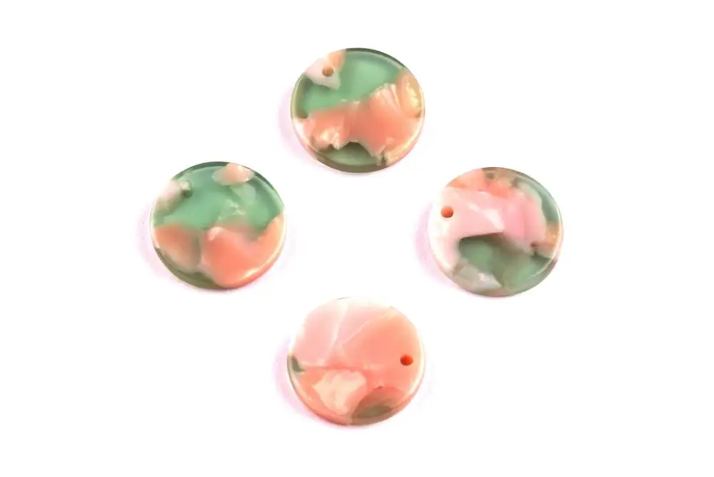 Ацетатные акриловые подвески для сережек-серьги в виде черепаховой