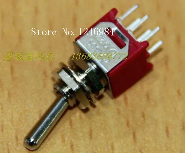 [SA]TS 5C pin двойной шестифутовый два транша M5.08 маленький переключатель Q22 Deli Wei 2MD1 50