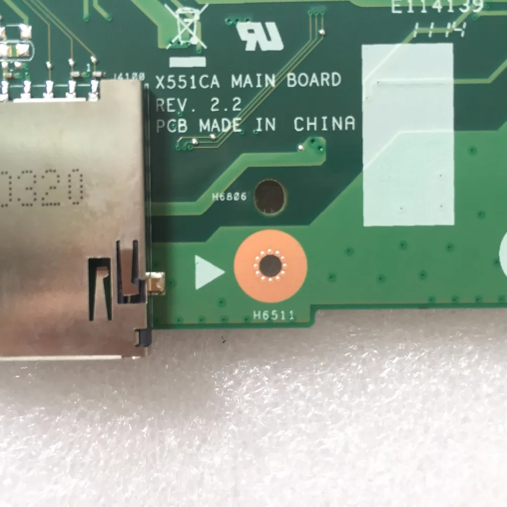 KEFU X551CA для ASUS материнская плата ноутбука REV2.2 1007u тест новая работает 100%|motherboard for