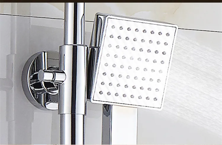 Senducs Chrome Thermostatic Shower Set Classic Bathroom System with Cheap Price Brass Top | Обустройство дома