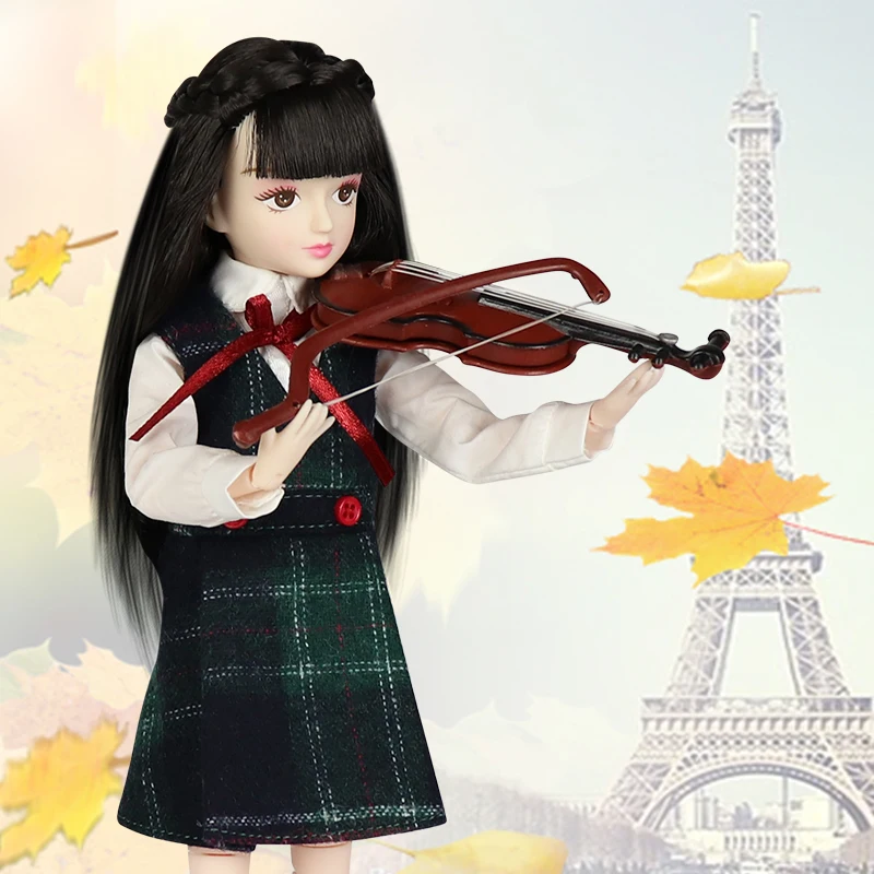 Bjd кукла новый xiaojing шарнир тела 25 см включая кукольную одежду и обувь|Куклы| |