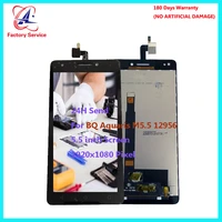 for original bq aquaris m5 5 12956 mobile phone lcds digitizer assembly replacement parts 5 5 inch 1920x1080p stock