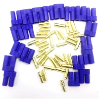 5 10 20 50 100 pair ec5 banana plug bullet connector femalemale for rc esc lipo batterymotor