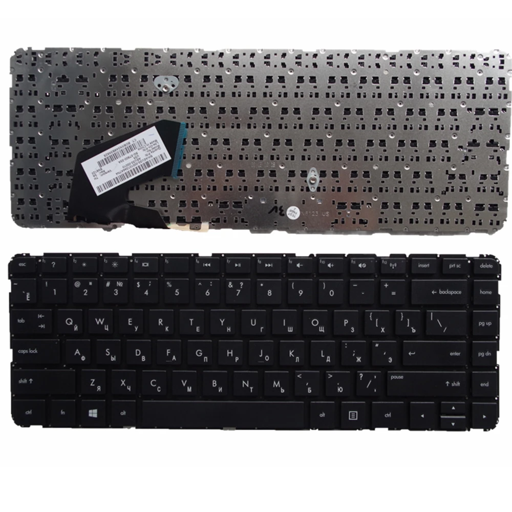 Русская черная Новая русская клавиатура для ноутбука HP Pavilion 14 B070TX B023TX B025AU B026TA 14B TPN
