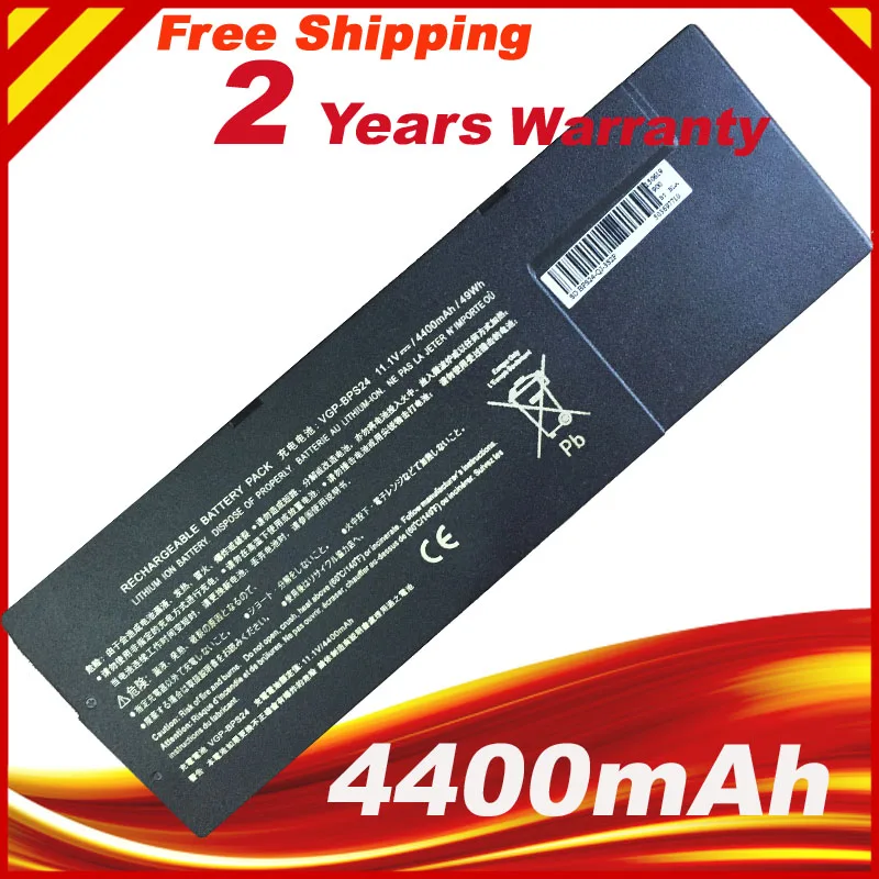 Сменный аккумулятор для ноутбука Sony 6 ячеек батарея VGP BPS24 VAIO SA SB SC SD SE VPCSA VPCSB VPCSC VPCSD
