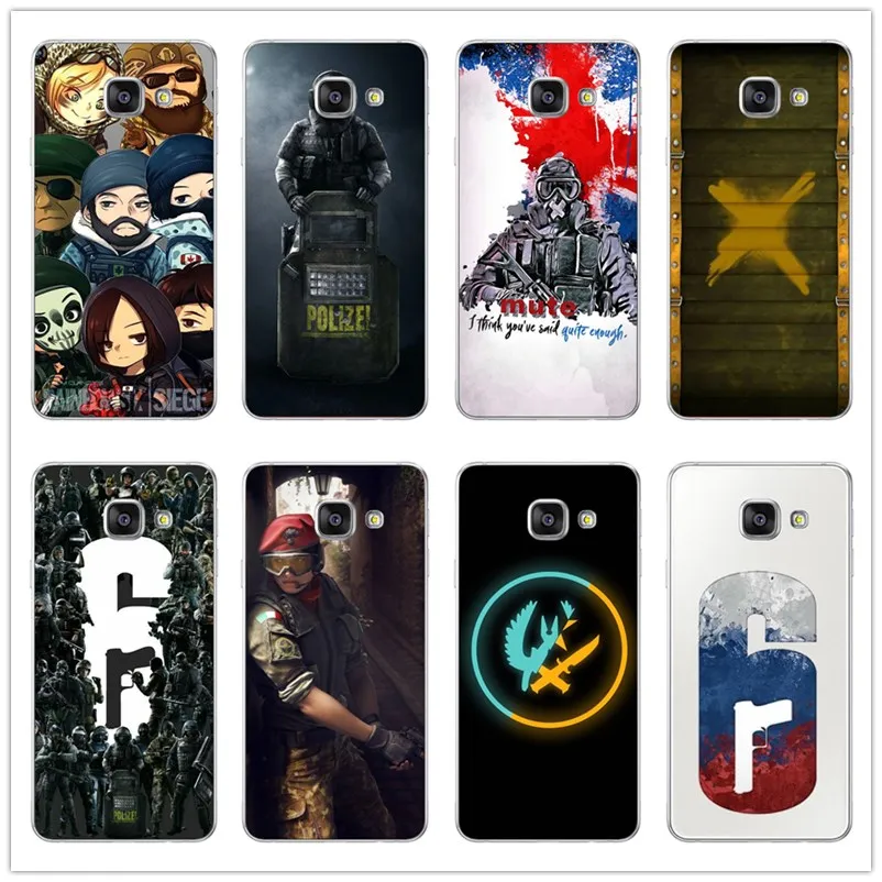 Чехлы для телефонов rainbow six siege чехлы Samsung S3 S5 S6 S6Edge S7 S7Edge S8 S8Plus S9 S9Plus Note 2 3 4 6 8 9 Лучший