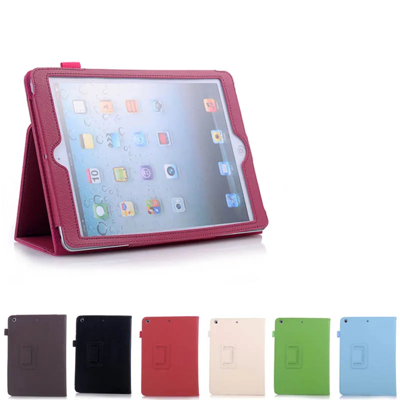 Роскошный Ультратонкий кожаный флип чехол на магните Smart Wake Up Cover для iPad mini 1/2/3 Tablet