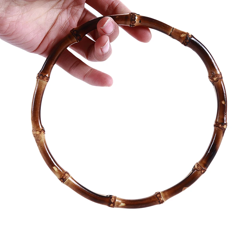 Высококачественная сумка ручной работы DIY бамбуковые ручки кольца для вышивки