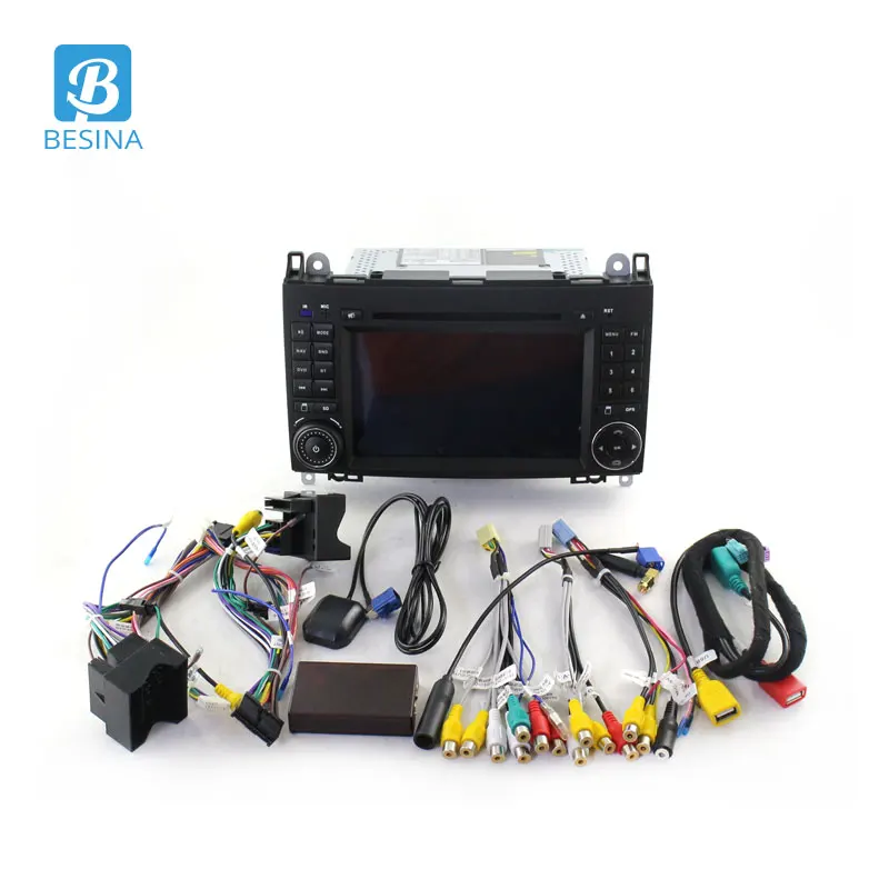 Besina Android 10 2 Din Car DVD Player For Mercedes Benz Sprinter W169 B200 B class 4G RAM WIFI Radio GPS Stereo Multimedia | Автомобили и
