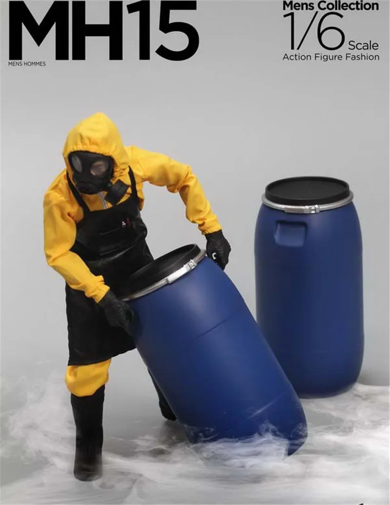 

Mnotht 1/6 Solider Scene Model Breaking Bad Clothes AND Bucket Model Old white pink For 12in Action Figures Toys l30 collections