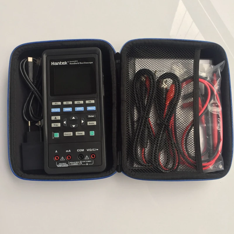 Осциллограф цифровой Hantek 3 в 1 2D72 250MSa/S USB мультиметр портативный 2 канальный 40 МГц 70