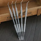 Здоровые ногти 2IN1 с двумя концами, вросших ногтей ног коррекции атлет файл чистый Установка Инструмент Уход за ногтями на ногах крюк для педикюра