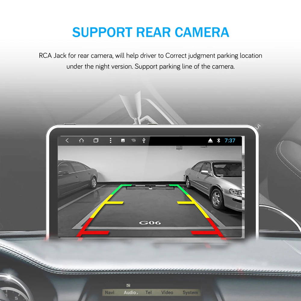 Bonroad " Android 8.1.0 Автомобильный мультимедийный плеер для hyundai Accent Solaris I25 Verna радио gps навигация видео аудио плеер