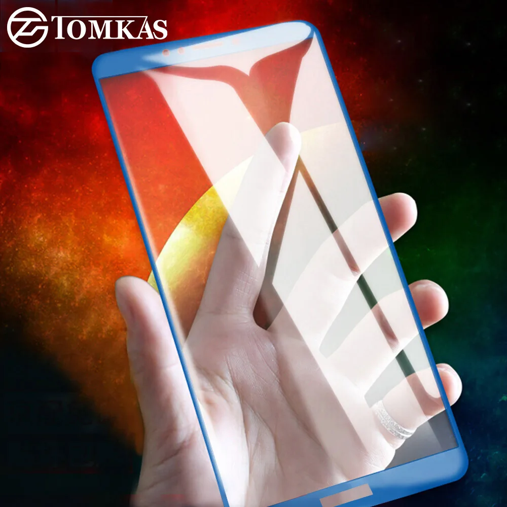 TOMKAS Защита экрана для Huawei Honor 9 облегченное закаленное стекло твердость 9H легко