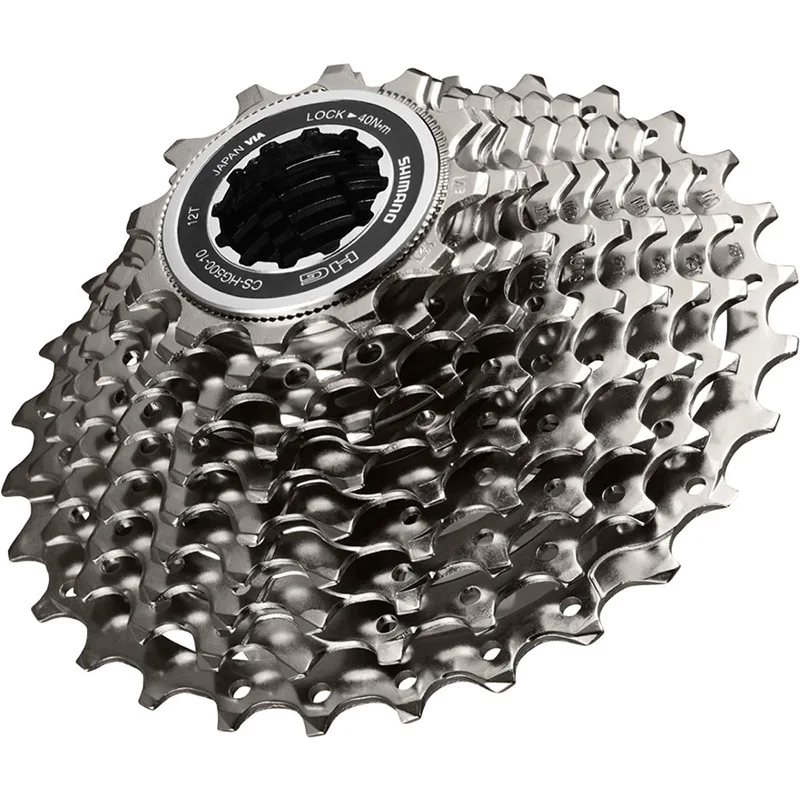 Велосипедный велосипед Shimano CS 10 скоростей кассеты для езды на горном велосипеде