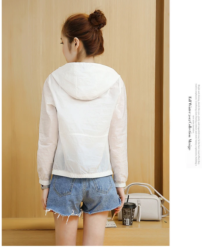 Солнцезащитная одежда обувь для женщин 2017 г. новые летние с капюшоном свободные