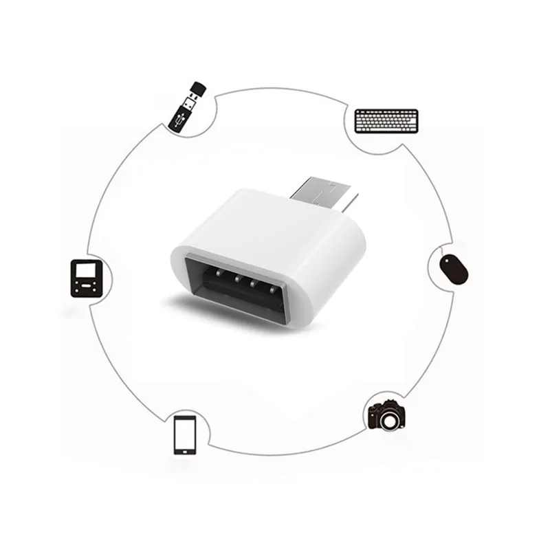 Адаптер OTG для геймпада адаптер u диска камеры USB флеш диск телефона Android конвертер