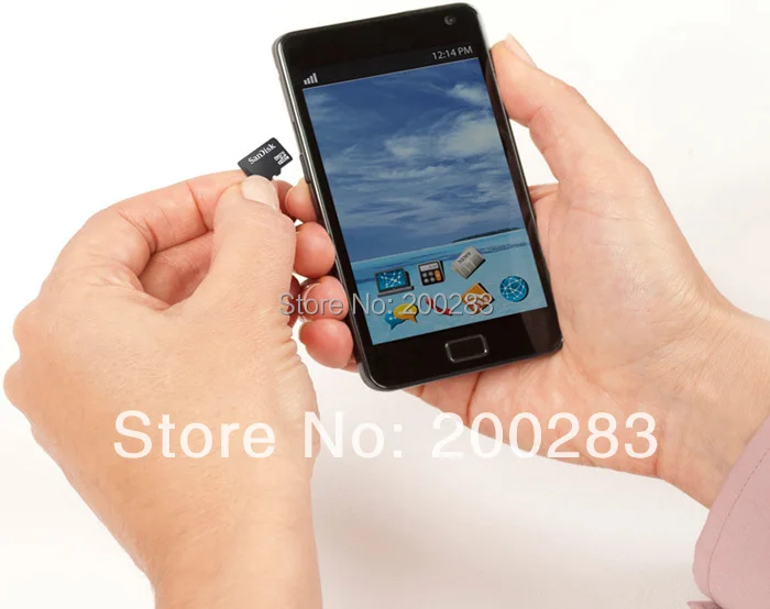 2014 Новый Горячий Продажа SanDisk microSD и microSDHC карты памяти для Android Смартфона или