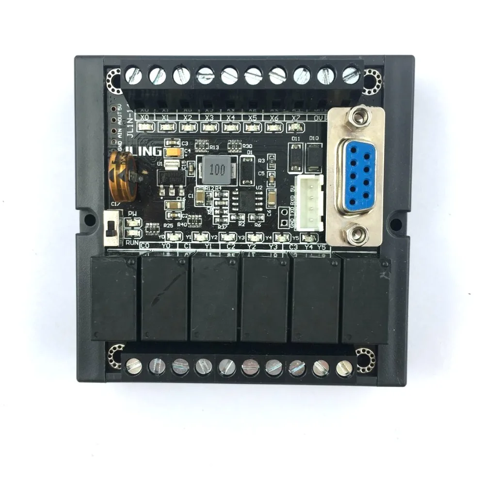 PLC FX1N-14MR, релейный модуль задержки пуска модуль