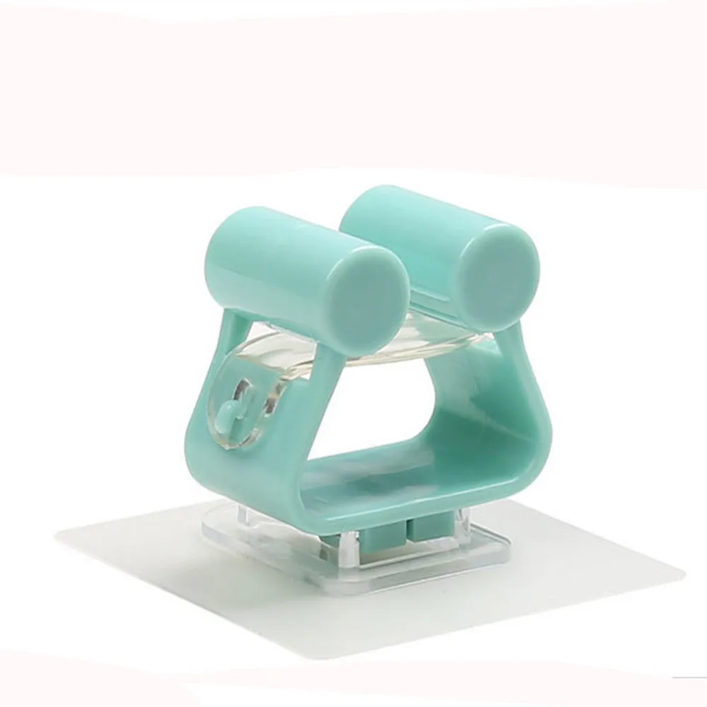 Настенный держатель для швабры стойка с регулируемым зажимом самоклеящийся