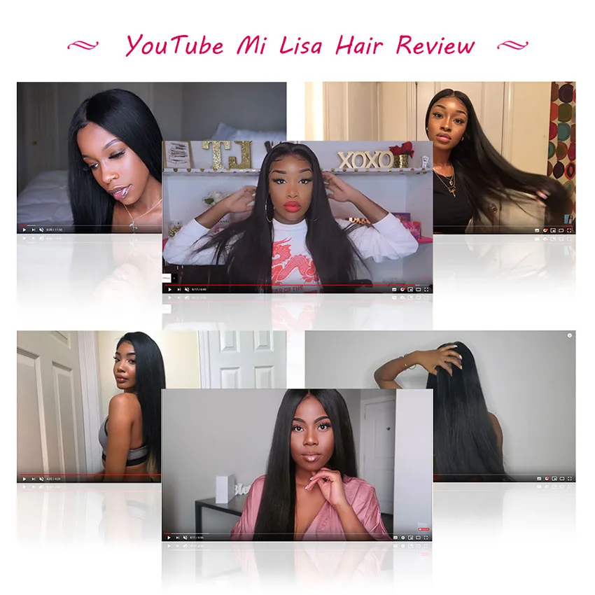 Прямые Синтетические волосы на кружеве парик 360 кружевных фронтальных париков