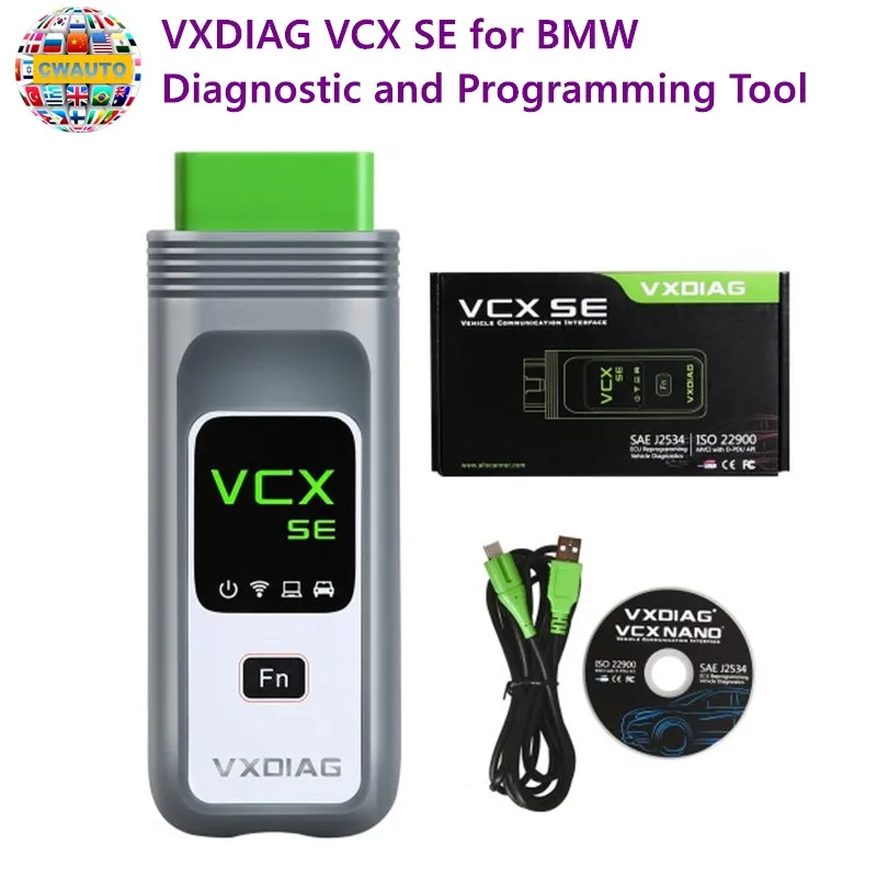 VXDIAG VCX SE для BM W диагностический и программный инструмент с V2019.9 программное