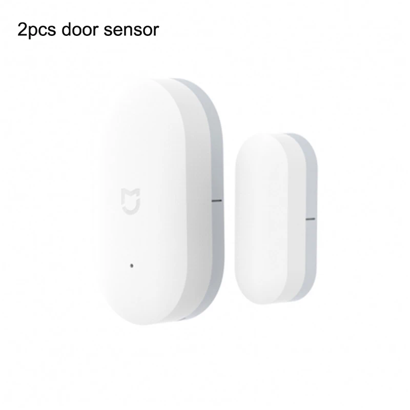 2pcs Интеллектуальный mi ni mi jia Xiaomi mi датчик окна двери для Xiao mi люкс устройства умный дом наборы Дистанционная сигнализация - Цвет: 2pcs