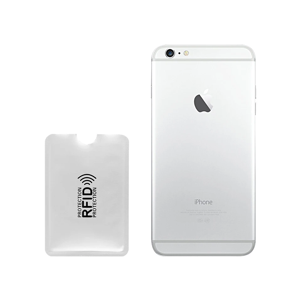 Tendway Анти Rfid карта защитный держатель для карт чехол Противоугонный Rfid рукав Rfid Блокировка 20 шт карта рукав протектор