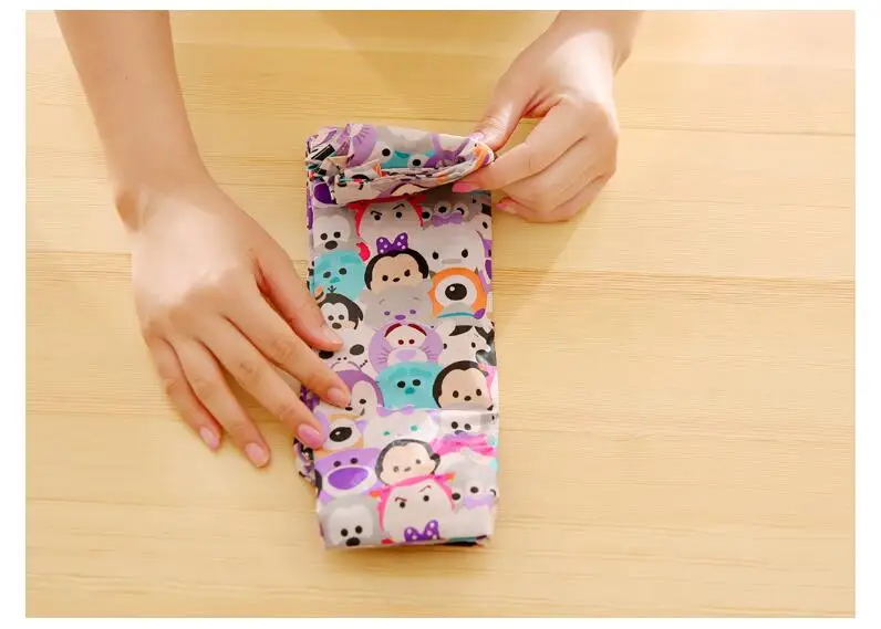 С небольшой сумкой большой размер мультяшная KT мелодия две звезды Микки Минни