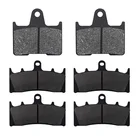 Передние и задние тормозные колодки для мотоциклов SUZUKI GSXR 1000 GSXR1000 K1 K2 2001 2002 GS1200 GS 1200 2002