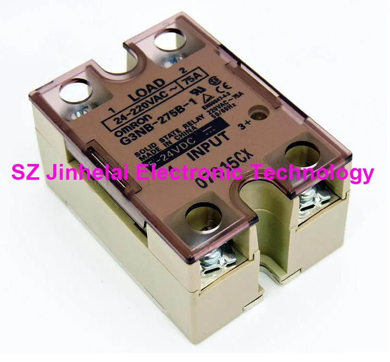 

New and original OMRON G3NB-275B-1 SSR Solid state relay DC5-24V 75A 24-220VAC