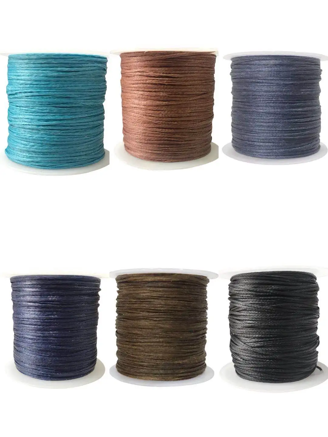 150D wax thread 50 meters Leather decorative sewing thread DIY Handmade Flat Wax Line Silicon wax wire Leather splicing