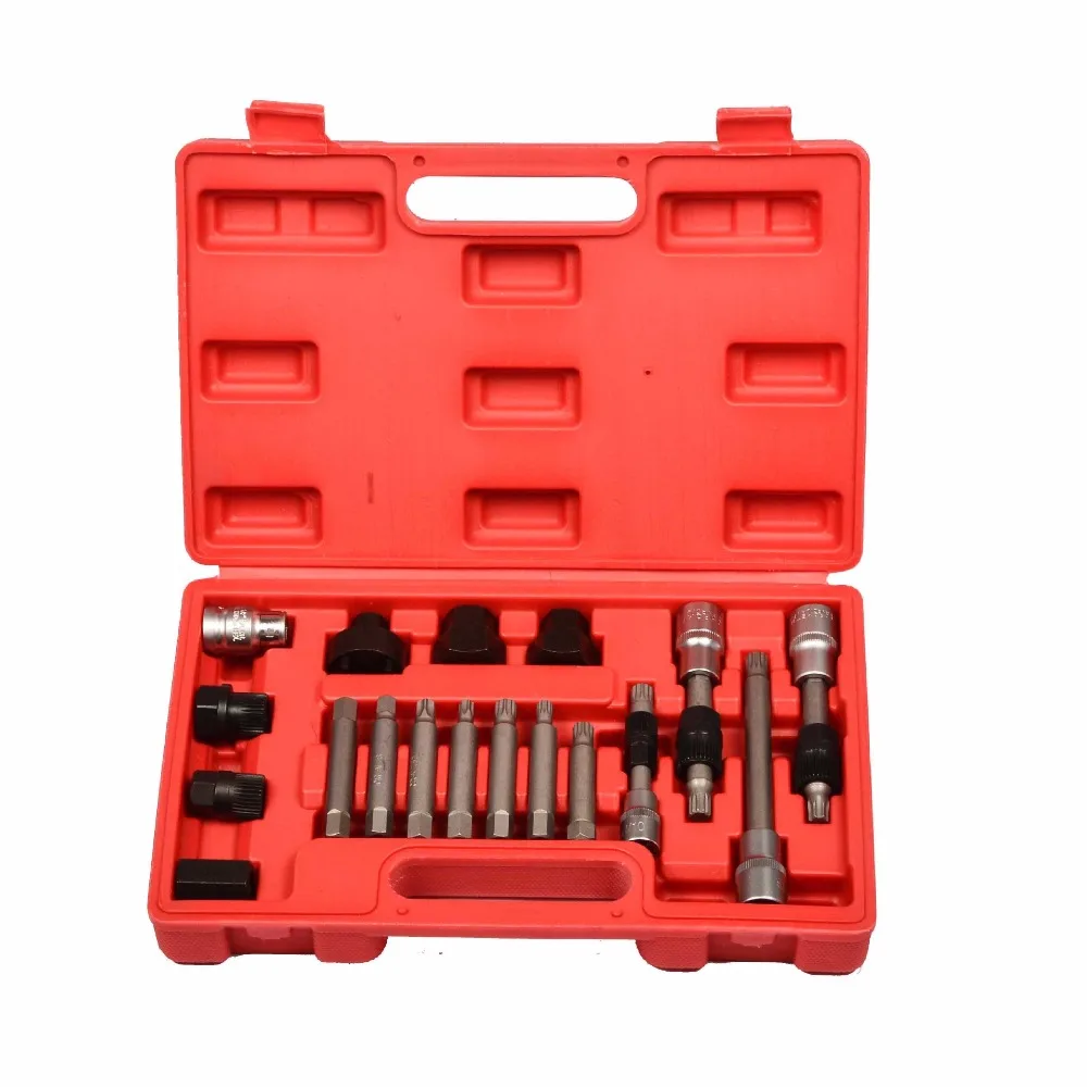 18 шт. набор инструментов для снятия шкива генератора переменного тока|tool kit|tool kit