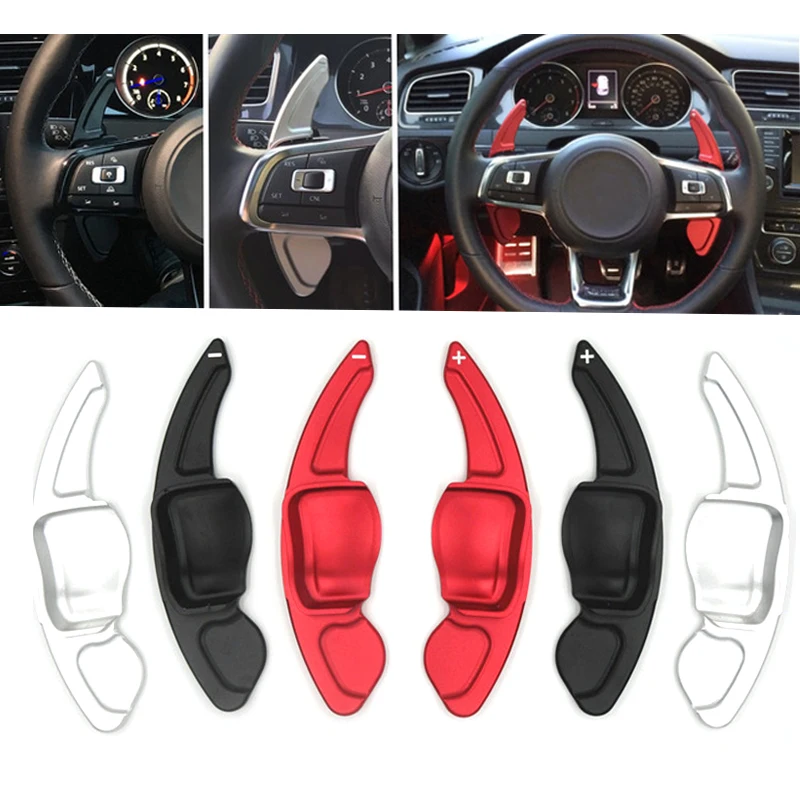 Автомобильный Стайлинг рычаг переключения руля для VW Tiguan Golf 6 MK5 MK6 Jetta GTI R20 R36 CC