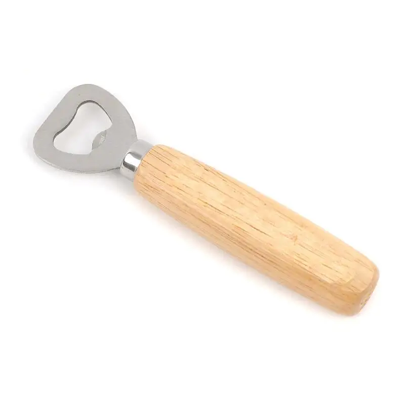 

Wooden Handle Beer Openers Bar Tools Soda Beer Bottle Cap Opener Kitchen Bottle Opener Tools LX5178