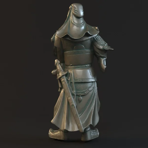 3D модель для ЧПУ резная фигурка скульптурная машина в формате STL китайская
