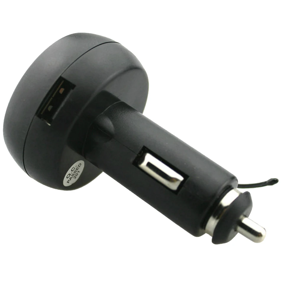 Многофункциональное автомобильное зарядное устройство USB 3 в 1 термометр