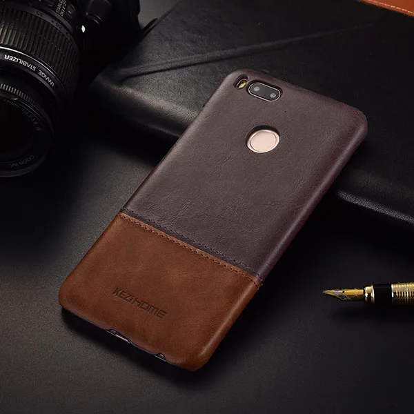Для Xiaomi Mi A1 чехол Xiaomi Mi A1 Чехол класса люкс Genune кожаный жесткий противоударные телефонные чехлы на заднюю панель 5,5" - Цвет: The Photo Color