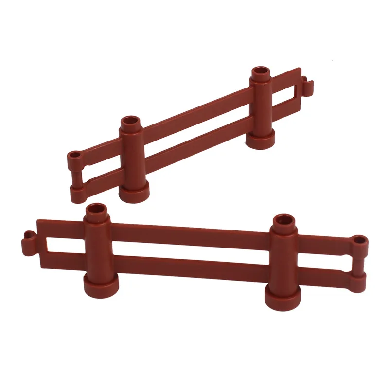 2Pcs Block 8 DIY строительный блок аксессуары совместимый Бренд Камера Duploed пожарный чемодан забор фонарь столы оптом части игрушки для детей - Цвет: 2Pcs Block 8