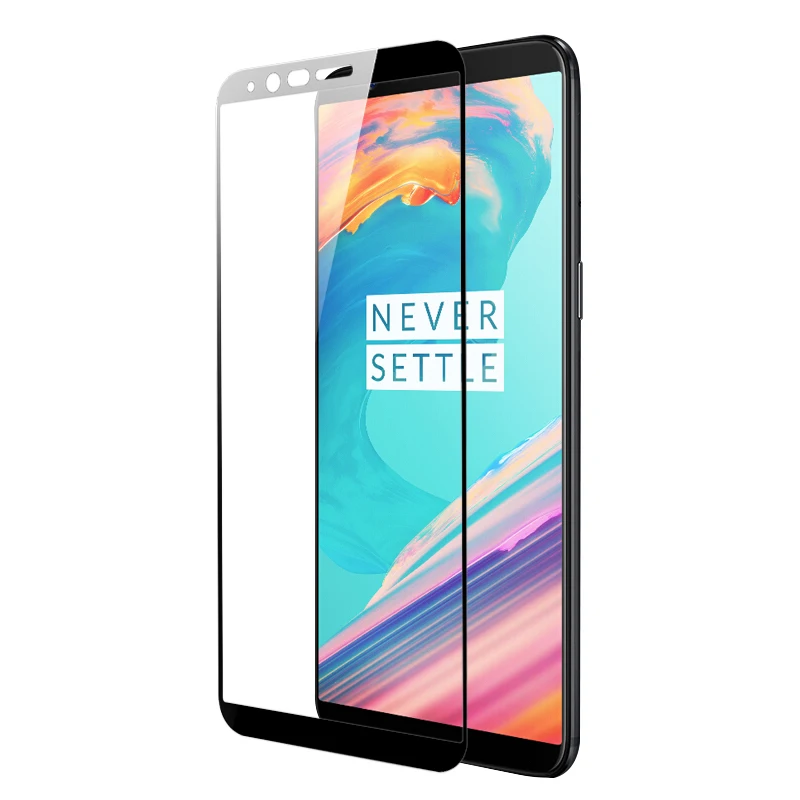 RHOADA полное закаленное стекло для OnePlus 5T 5 9H Взрывозащищенная защитная пленка
