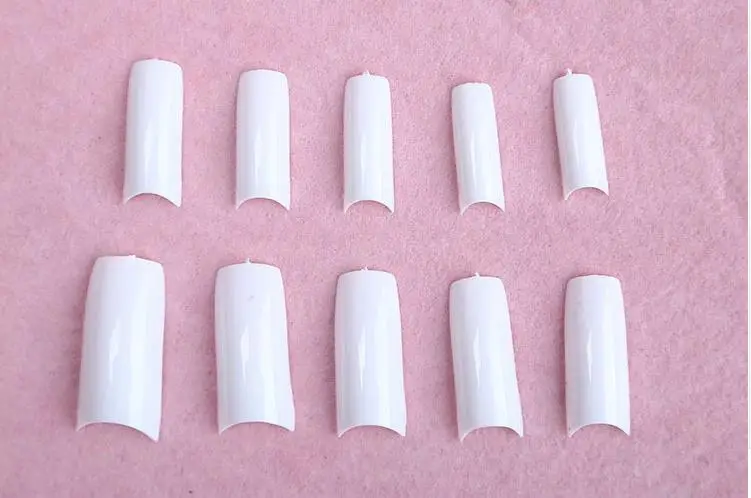 10 шт. набор половинных ковриков для невесты фарфоровый белый кончик ногтей