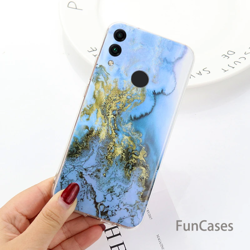 Чехол с мраморным рисунком для huawei P20 Lite P30 Pro Мягкий Резиновый ТПУ силиконовый
