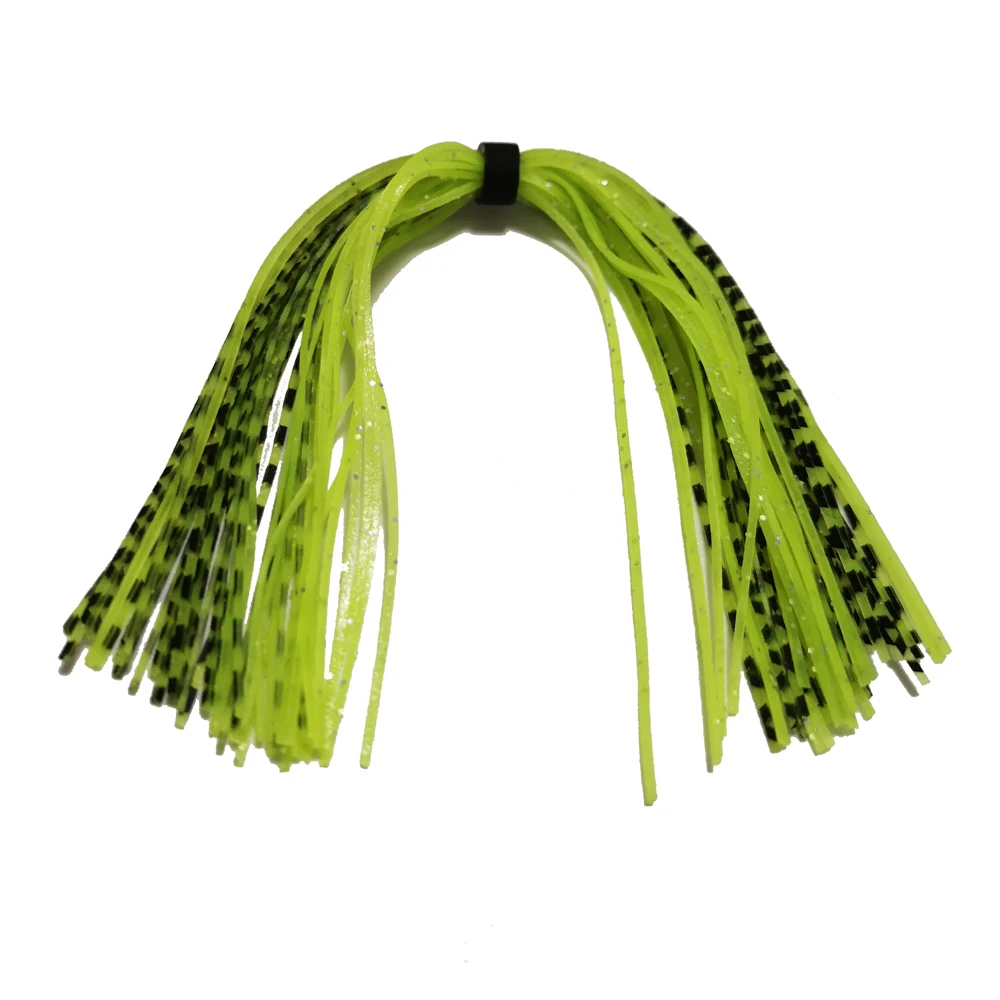 10 пучков 44 прядей SF037 Силиконовые юбки рыболовные аксессуары DIY Buzzbaits Spinner Buzz Bait