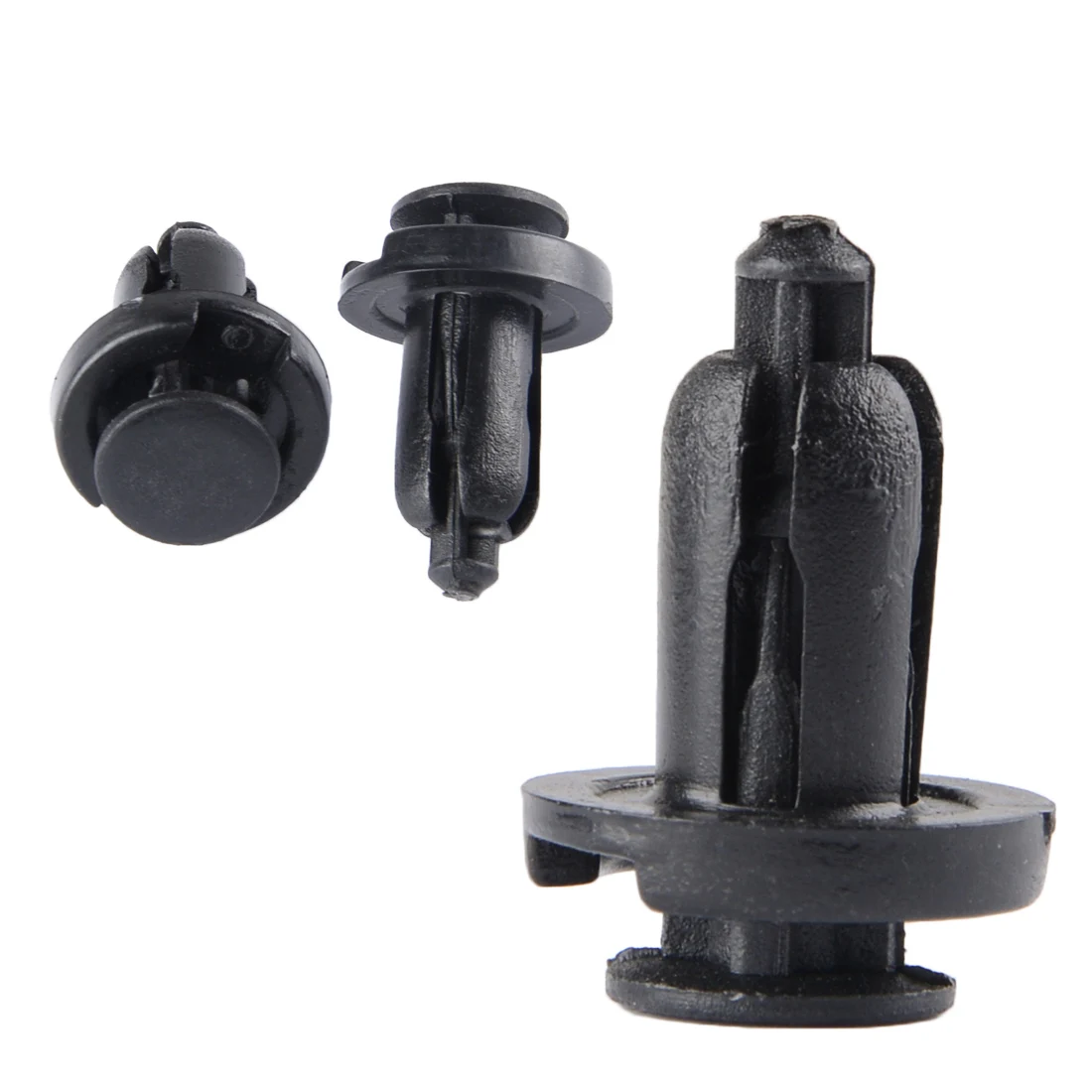 

Dewreetali 10mm 50pcs Car Fender Rivet Fastener Clips Plastic Hole Car Bumper Retainer Rivet Clip Universal Styling for Honda