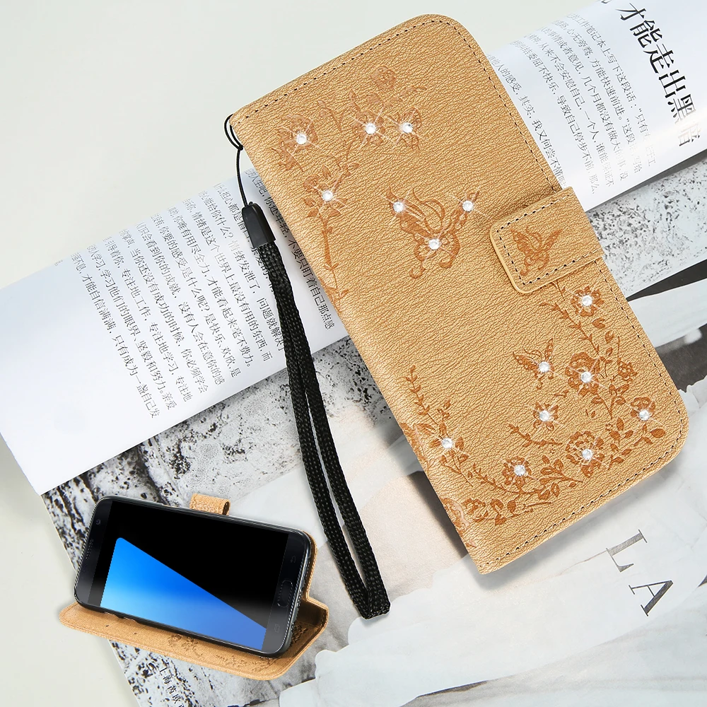 Кожаный чехол KISSCASE для Samsung Galaxy S7 A5 J5 2016 S8 Plus S6 7 задняя крышка блестящий