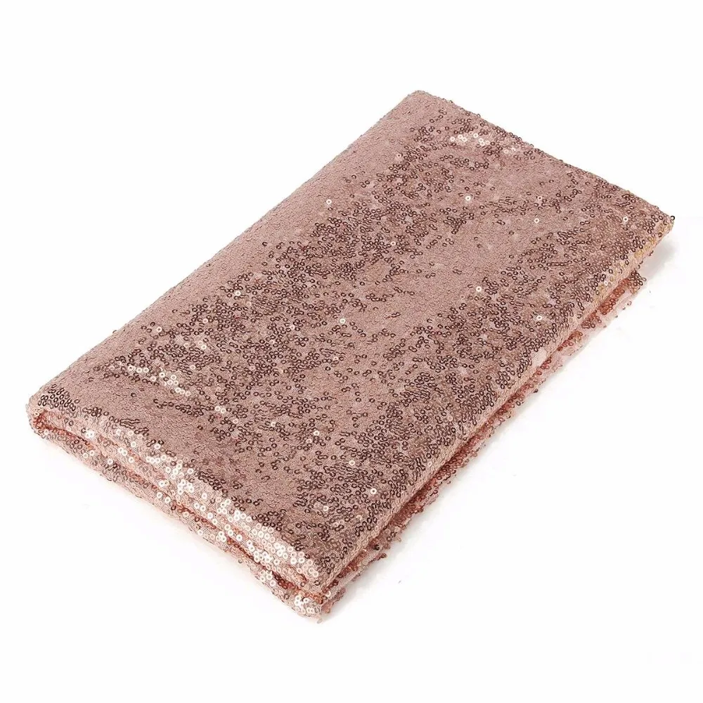 free shipping 10Pcs 60x126&quot150x 320cm Wholesale Premium SEQUIN Rectangular Tablecloth For Banquet Wedding Party | Дом и сад