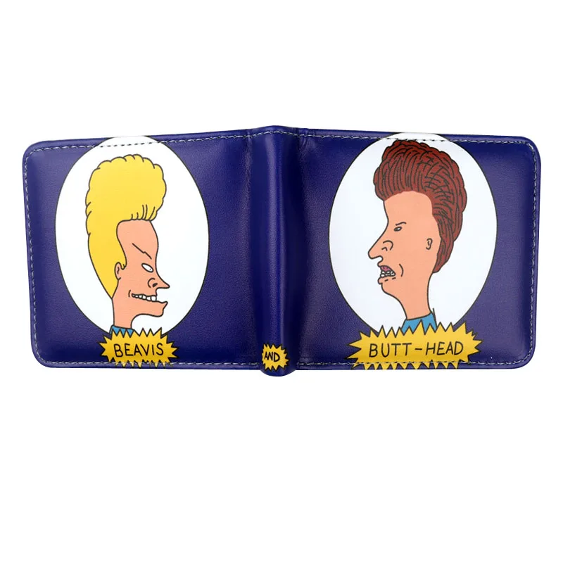 Новое поступление 2018 мультфильм БИВИС и баттхед Чехол бумажник с карманом для