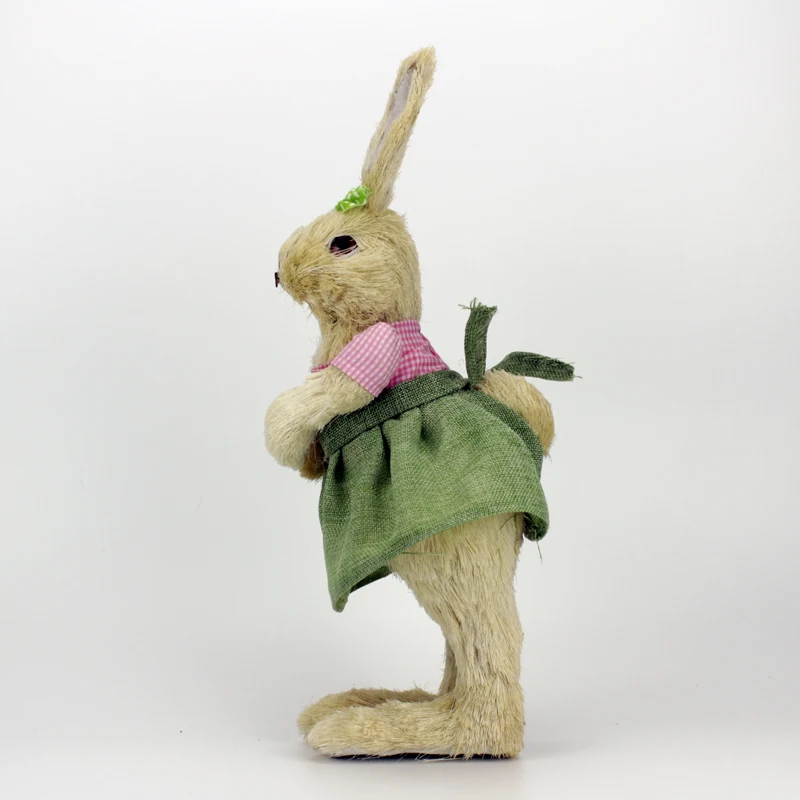 Home Decoration Accessories Handicrafts Bunny Rabbit Garden Figurines Wedding Christmas Ornaments FengShui Decor | Дом и сад