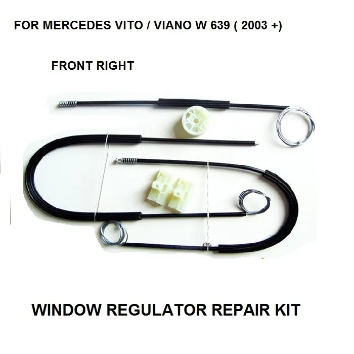

Ремонтный комплект для стеклоподъемника MERCEDES VITO / VIANO W 639, передний и правый, с 2003 года