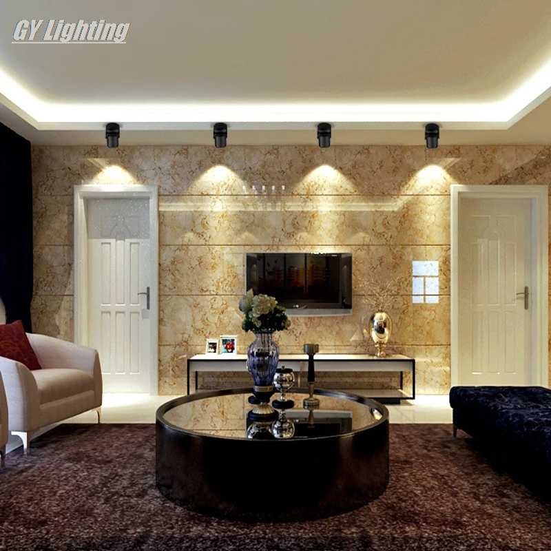 Свет следа поверхности рельса системы t track пятно настенный светильник гибкий